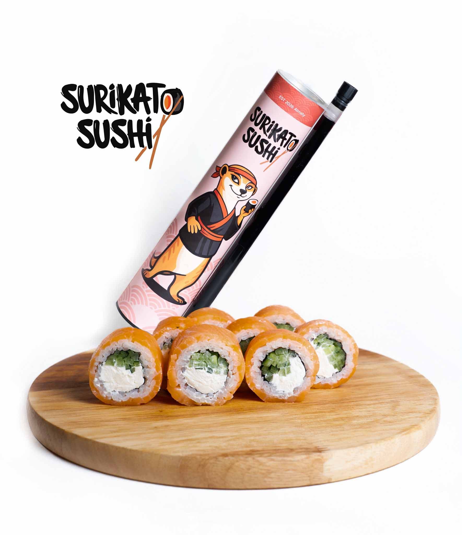 Филадельфия с огурцами и авокадо 1