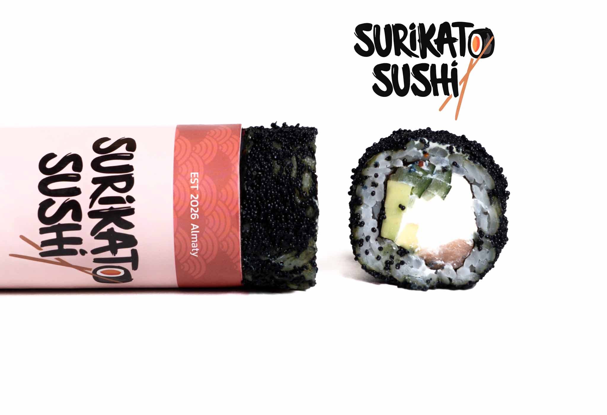 Калифорния с огурцами и авокадо 2